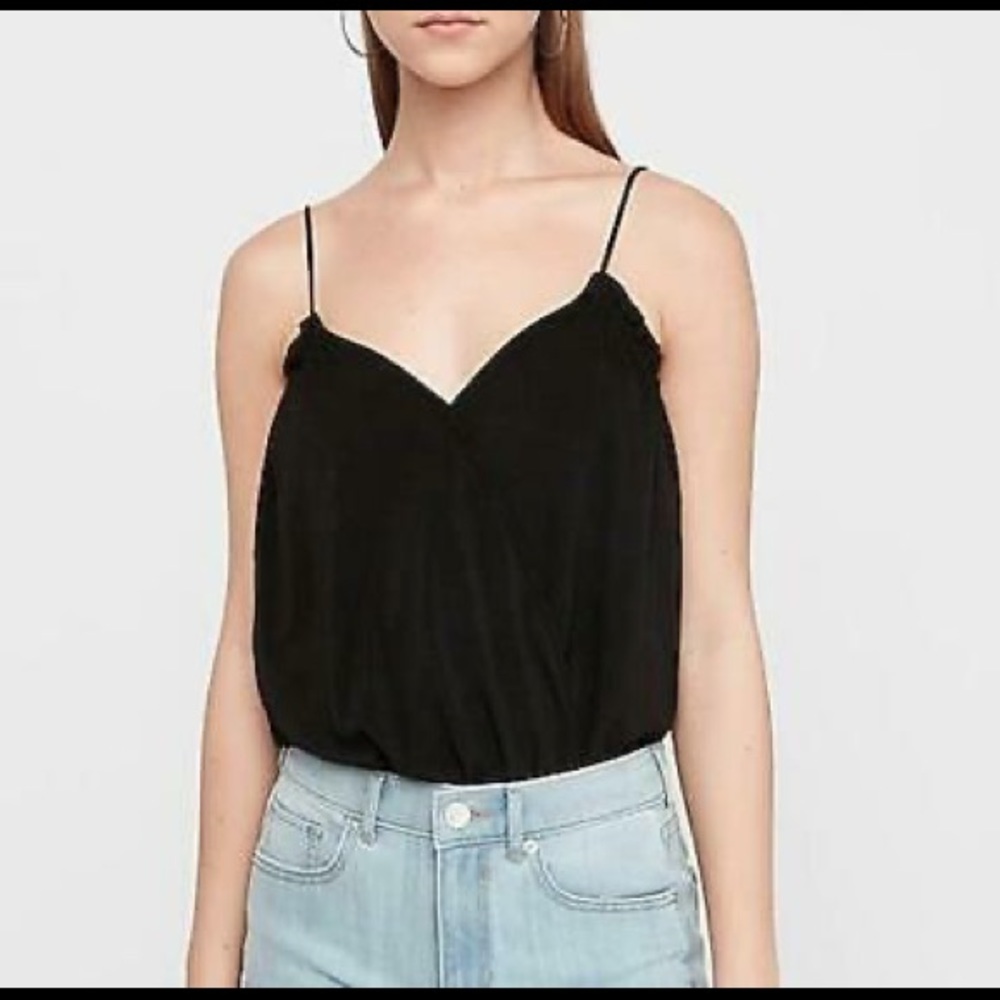 Express Small Spaghetti Strap Bodysuit